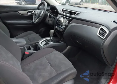 2016 Nissan Rogue Sv z USA, uszkodzony, nr VIN KNMAT2MV5GP681691